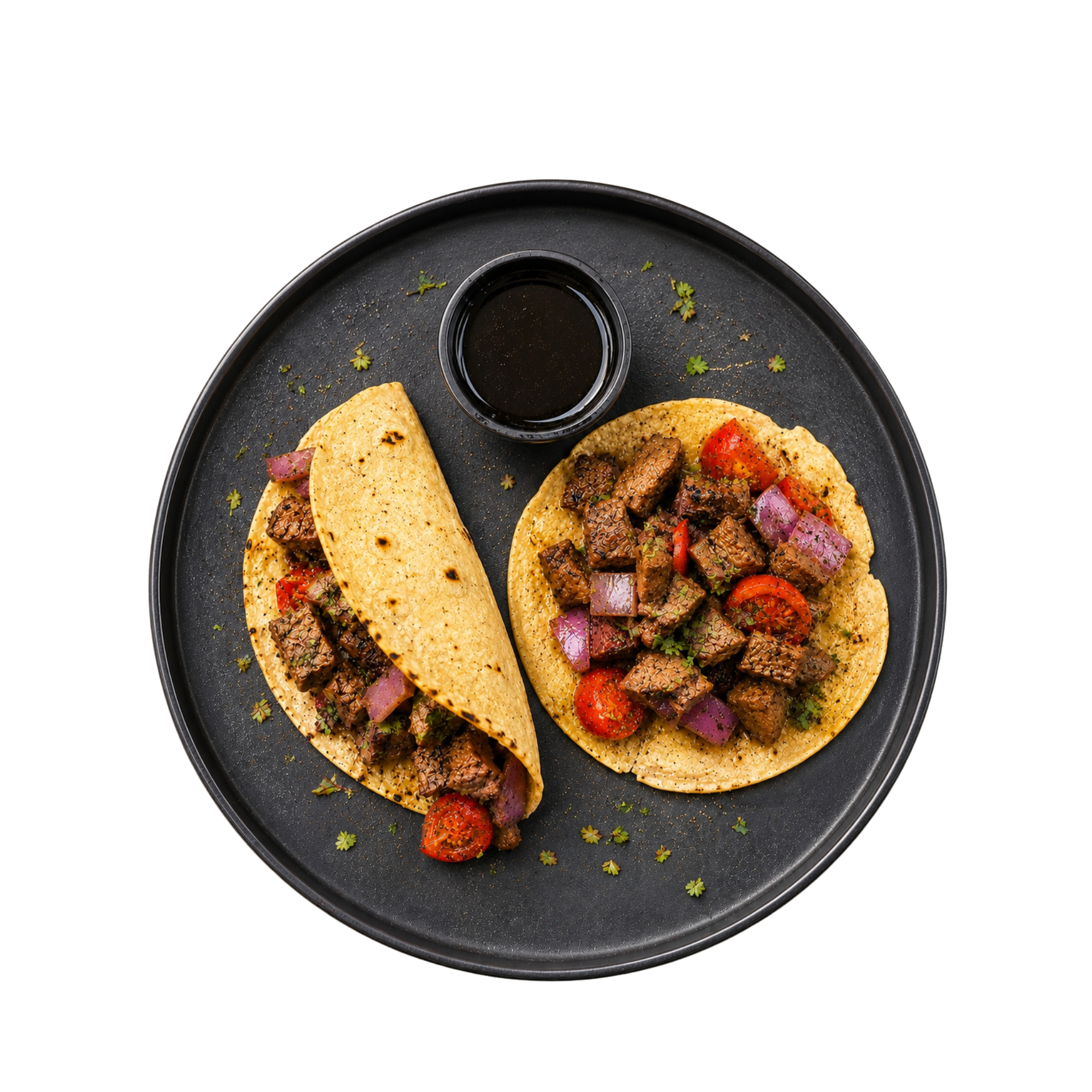 Tacos Hook de Lomo Saltado (Hook Lomo Saltado Tacos)
